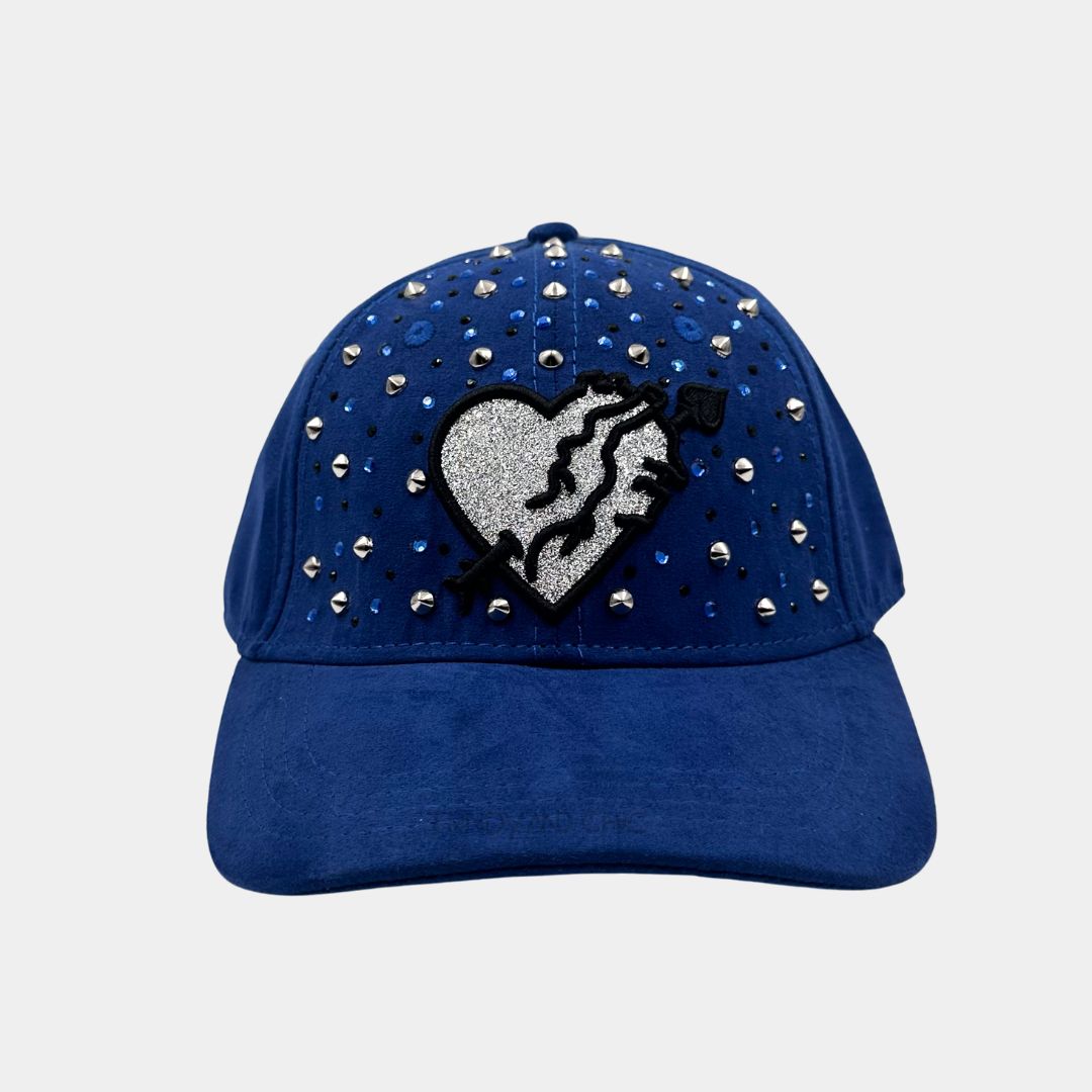 Casquette coeur piqué blue heart