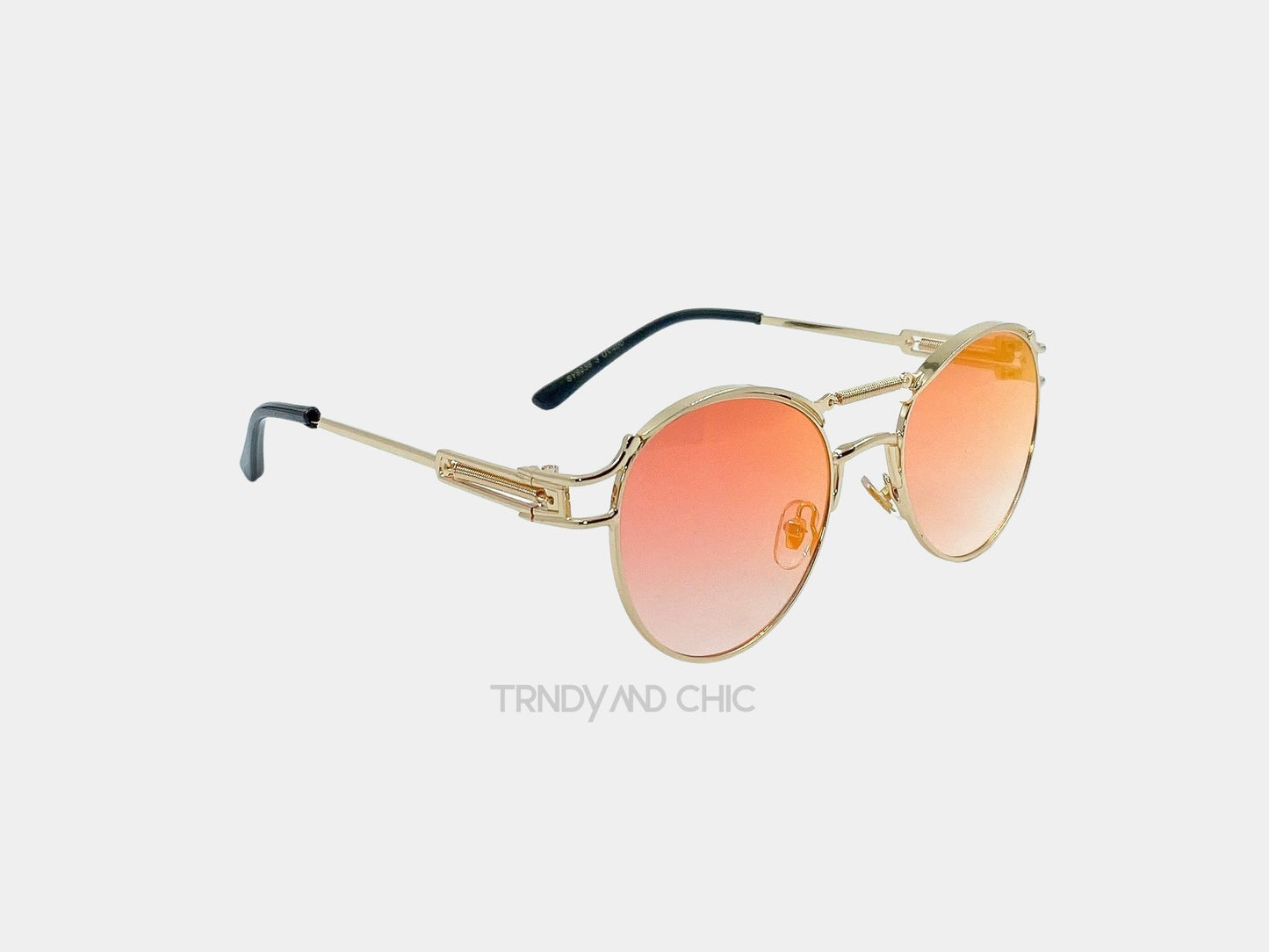 Lunettes de soleil St Petersbourg red clear - TRNDY AND CHIC