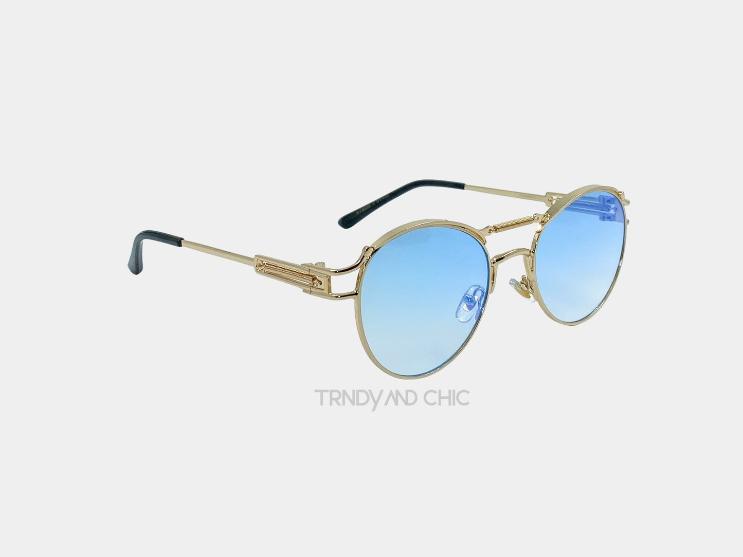 Lunettes de soleil St Petersbourg blue clear - TRNDY AND CHIC 