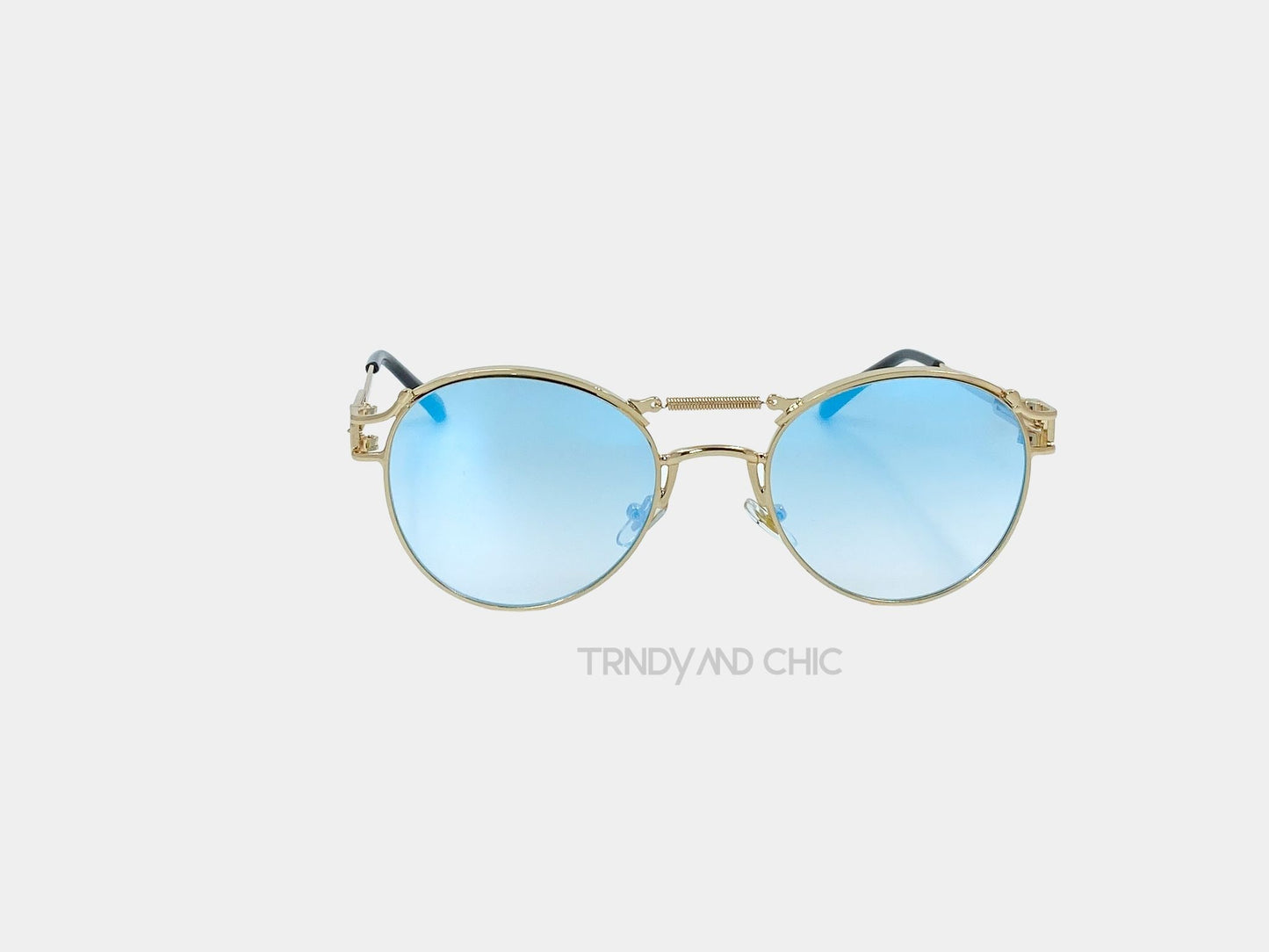 Lunettes de soleil St Petersbourg blue clear - TRNDY AND CHIC 