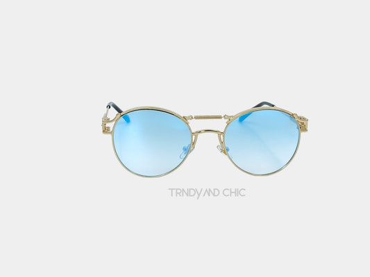 Lunettes de soleil St Petersbourg blue clear - TRNDY AND CHIC 