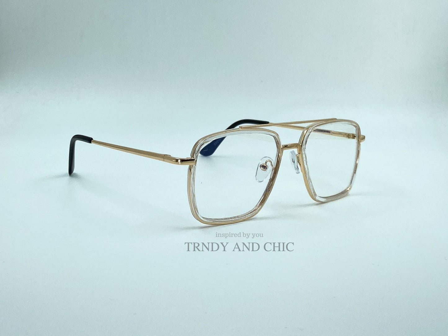 Lunettes transparentes CARLO clear - TRNDY and Chic
