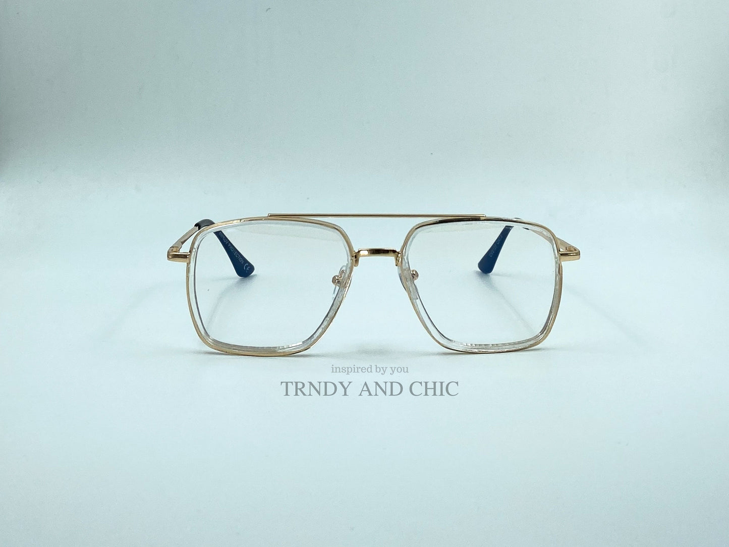 Lunettes transparentes CARLO clear - TRNDY and Chic