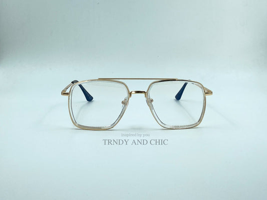 Lunettes transparentes CARLO clear - TRNDY and Chic