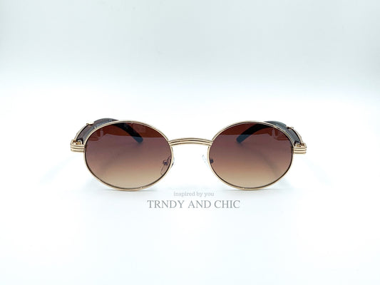 Lunettes de soleil  Roma brown - TRNDY AND CHIC 